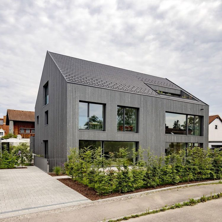 Mehrfamilienhaus aus Holz in Aubing